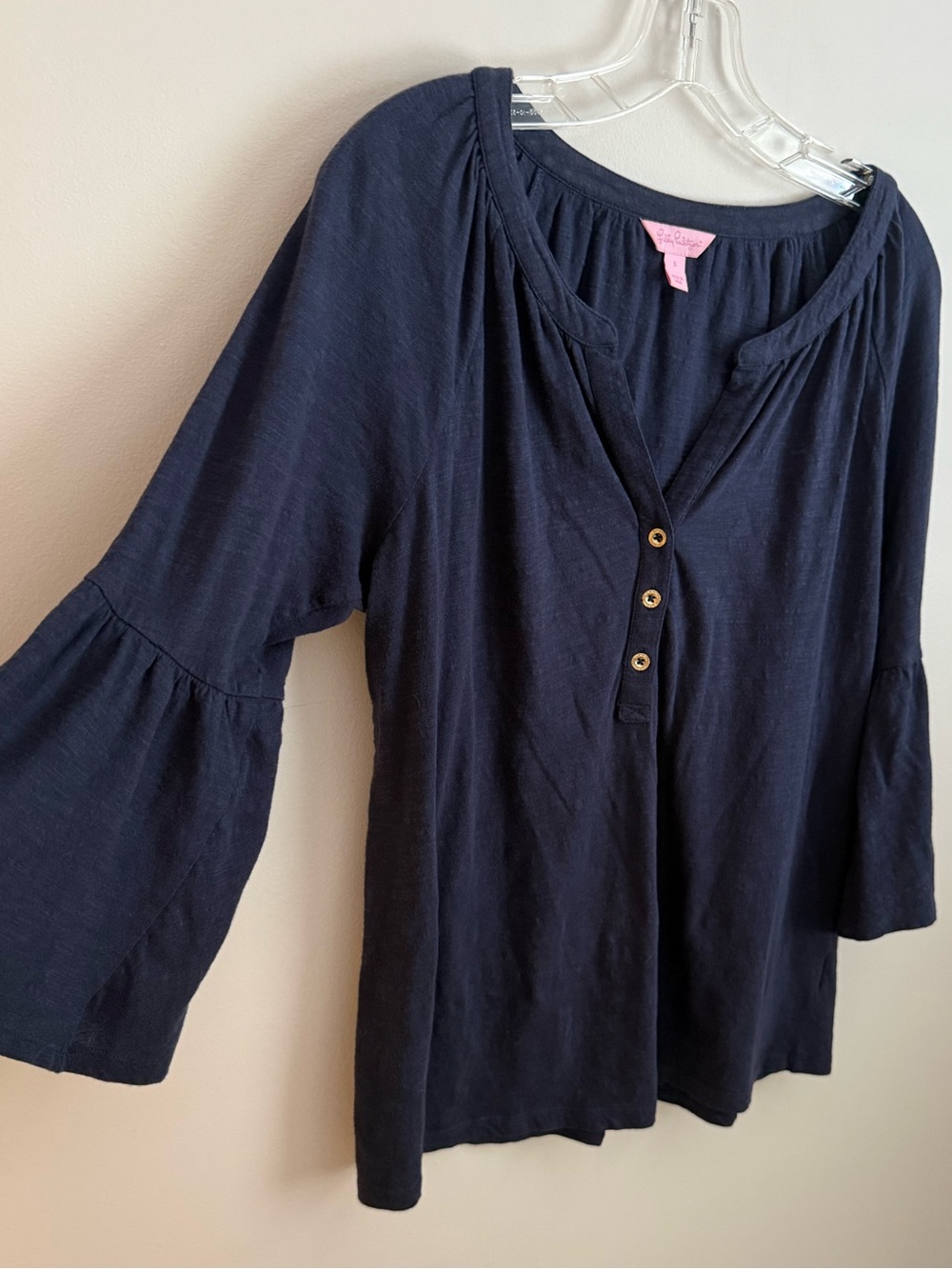 Lilly Pulitzer Teigen Top in Navy size small